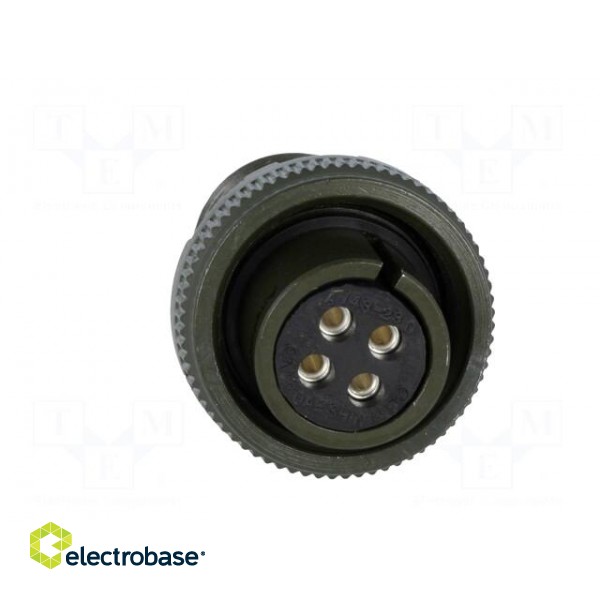 Connector: circular | Series: DS/MS | plug | female | PIN: 4 | for cable paveikslėlis 9