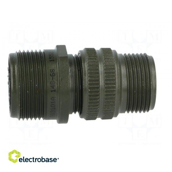 Connector: circular | Series: DS/MS | plug | female | PIN: 6 | for cable фото 3