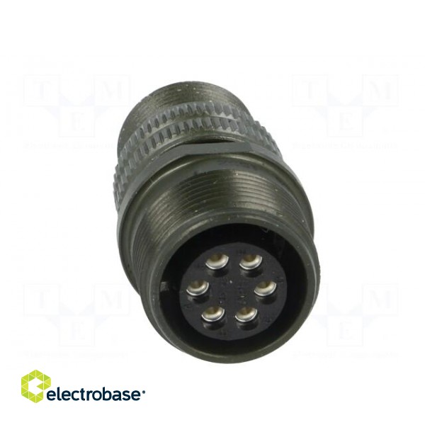 Connector: circular | Series: DS/MS | plug | female | PIN: 6 | for cable image 9