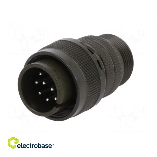 Connector: circular | Series: DS/MS | plug | male | PIN: 10 | for cable image 2