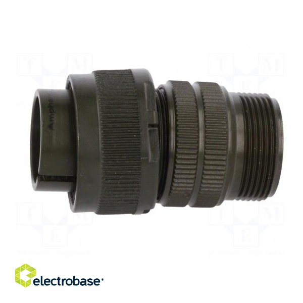 Connector: circular | Series: DS/MS | plug | male | PIN: 10 | for cable фото 3