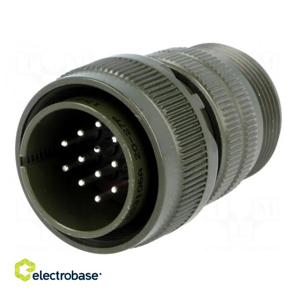 Connector: circular | Series: DS/MS | plug | male | PIN: 14 | for cable image 1