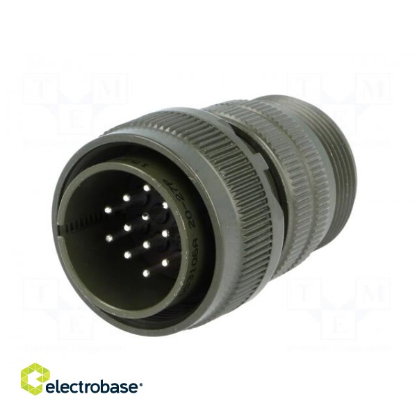 Connector: circular | Series: DS/MS | plug | male | PIN: 14 | for cable image 2