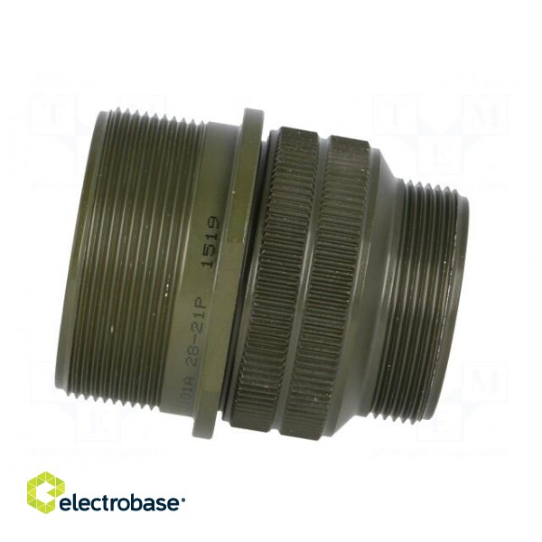 Connector: circular | Series: DS/MS | plug | male | PIN: 37 | for cable paveikslėlis 3