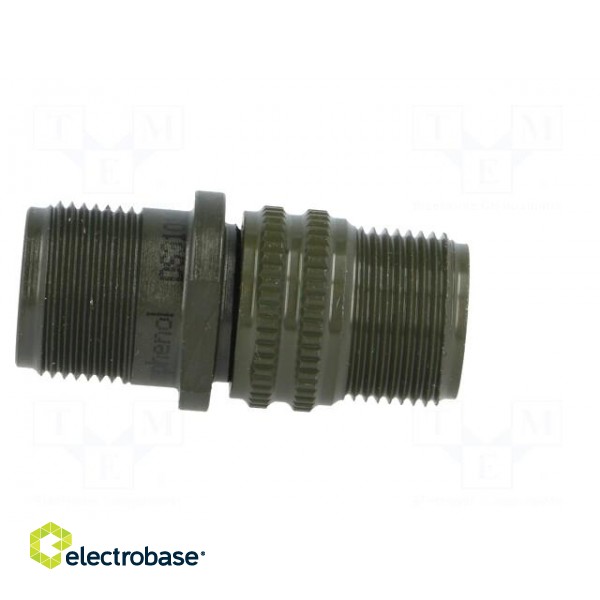 Connector: circular | plug | for cable | PIN: 3 | male | soldering | MS/DS image 3