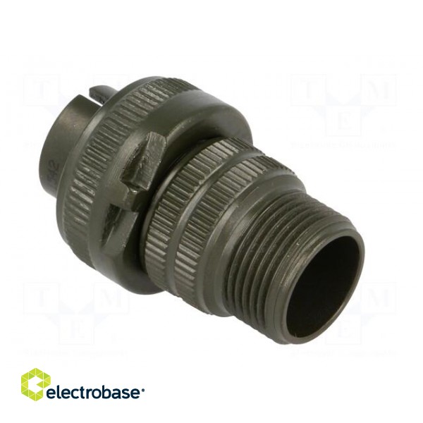 Connector: circular | Series: DS/MS | plug | male | PIN: 4 | for cable фото 4