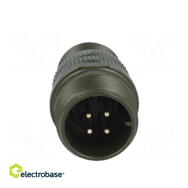 Connector: circular | Series: DS/MS | plug | male | PIN: 4 | for cable paveikslėlis 9