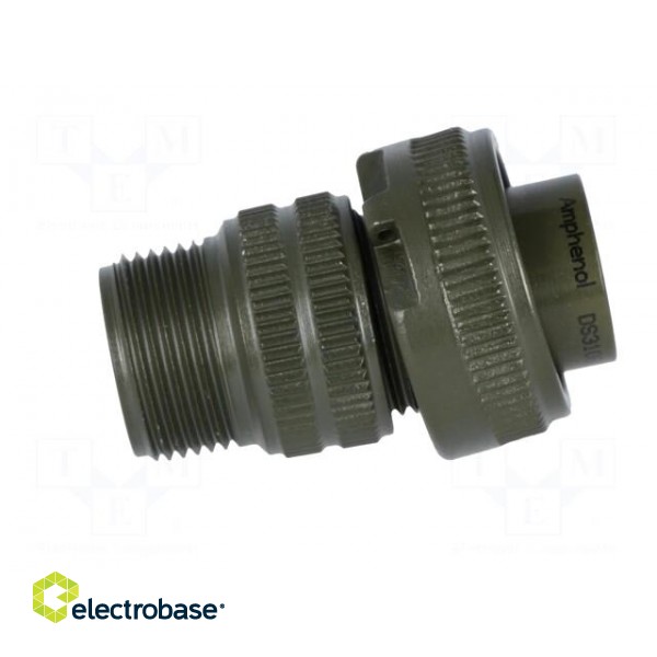 Connector: circular | Series: DS/MS | plug | male | PIN: 6 | for cable paveikslėlis 7
