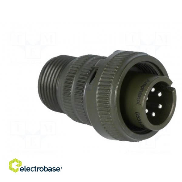 Connector: circular | Series: DS/MS | plug | male | PIN: 6 | for cable image 8