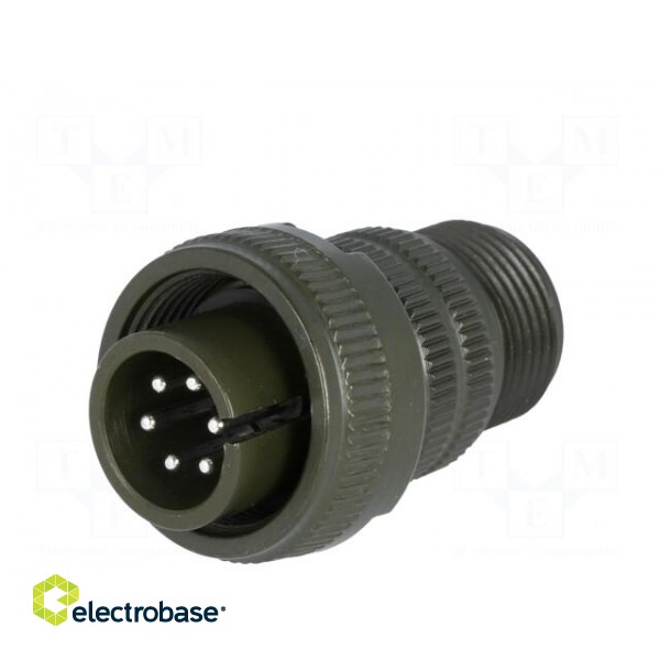 Connector: circular | Series: DS/MS | plug | male | PIN: 6 | for cable image 2