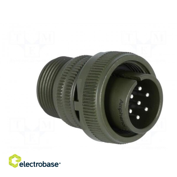 Connector: circular | Series: DS/MS | plug | male | PIN: 7 | for cable paveikslėlis 8