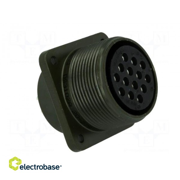 Connector: circular | Series: DS/MS | socket | female | PIN: 14 | 13A image 8