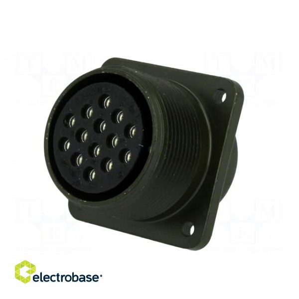 Connector: circular | Series: DS/MS | socket | female | PIN: 14 | 13A фото 2