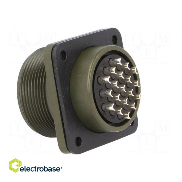 Connector: circular | Series: DS/MS | socket | female | PIN: 19 | 13A фото 4