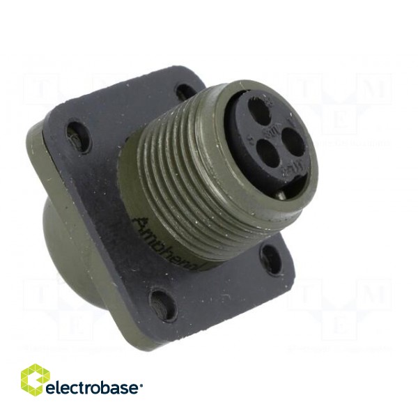 Connector: circular | Series: DS/MS | socket | female | PIN: 3 | 13A image 8