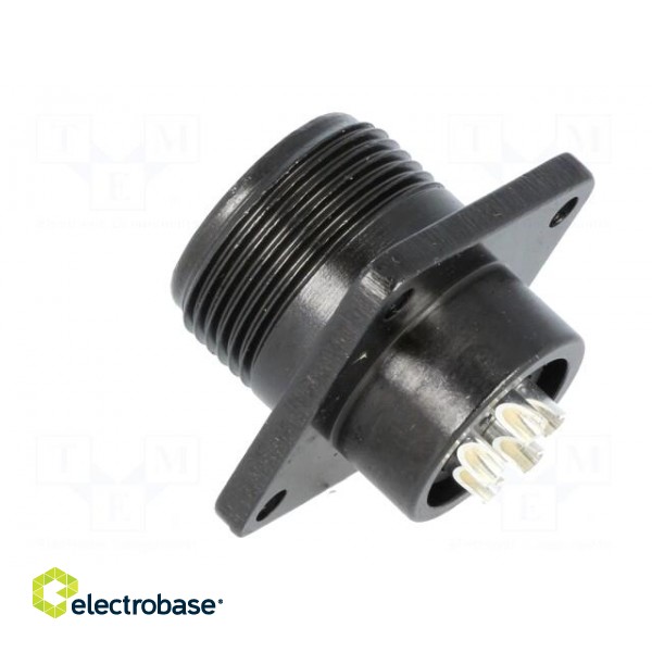 Connector: circular | socket | PIN: 5 | male | soldering | MS/DS | 13A image 4