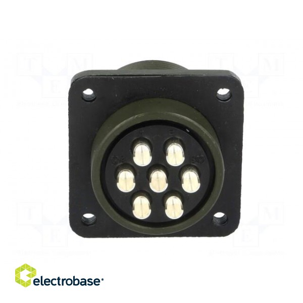 Connector: circular | Series: DS/MS | socket | male | PIN: 7 | soldering paveikslėlis 5