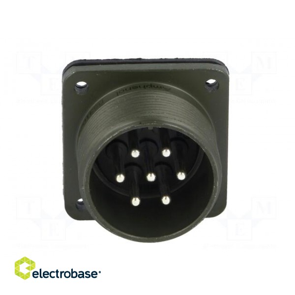 Connector: circular | Series: DS/MS | socket | male | PIN: 7 | soldering paveikslėlis 9