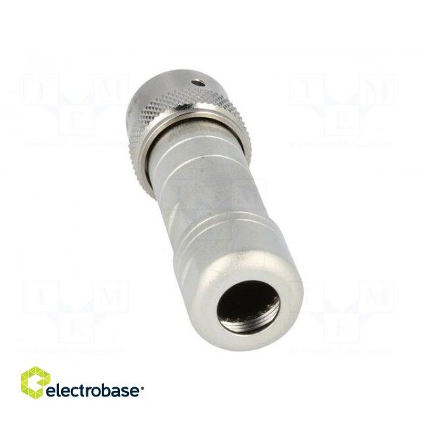 Connector: circular | plug | for cable | PIN: 6 | female | crimped | RT360 image 5
