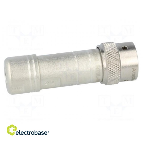 Connector: circular | plug | for cable | PIN: 6 | female | crimped | RT360 image 7