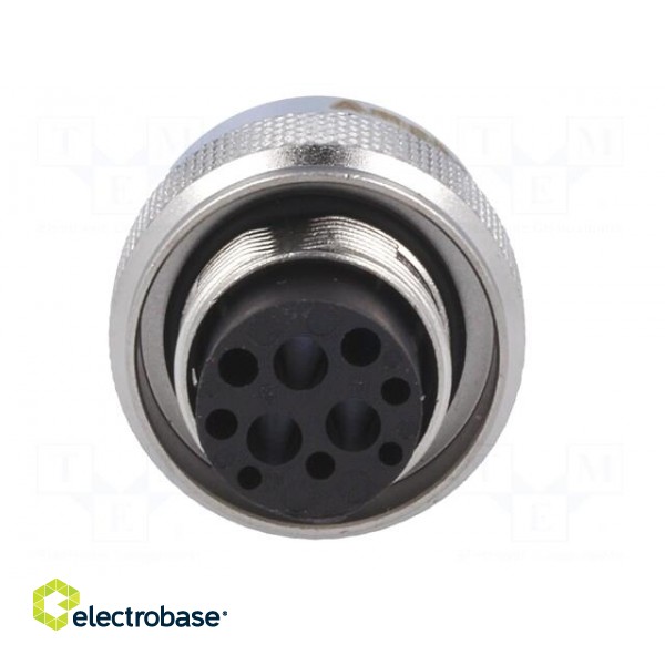 Connector: circular | plug | for cable | PIN: 3 | male | w/o contacts image 5