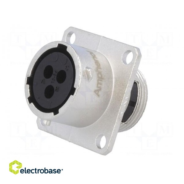 Connector: circular | Series: RT360 | socket | female | PIN: 3 | IP67 image 2