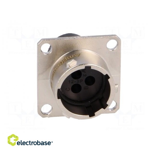 Connector: circular | Series: RT360 | socket | male | crimped | PIN: 3 image 9