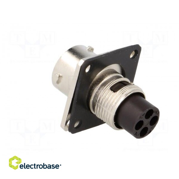 Connector: circular | Series: RT360 | socket | male | crimped | PIN: 4 image 4