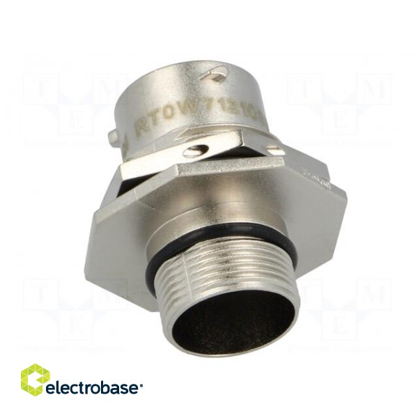 Connector: circular | socket,plug | PIN: 10 | female | crimped | RT360 image 5