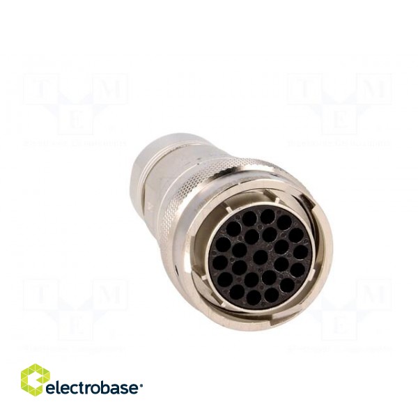 Connector: circular | plug | for cable | PIN: 23 | female | crimped | IP67 image 9