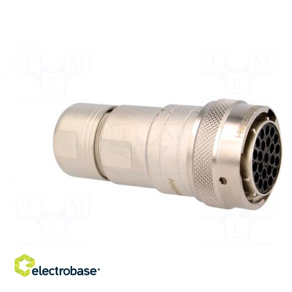 Connector: circular | plug | for cable | PIN: 23 | female | crimped | IP67 image 8
