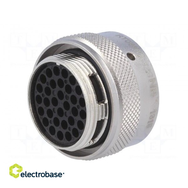 Connector: circular | Series: RT360 | plug | female | for cable | PIN: 32 image 6