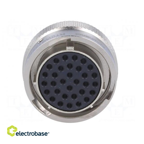 Connector: circular | Series: RT360 | plug | female | for cable | PIN: 32 image 9