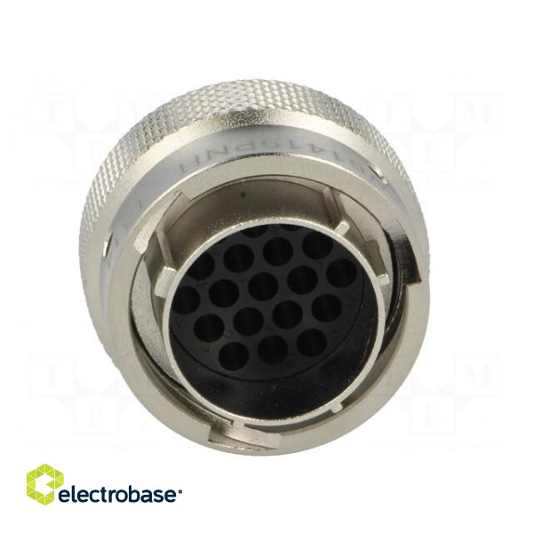 Connector: circular | plug | for cable | PIN: 19 | male | w/o contacts image 5