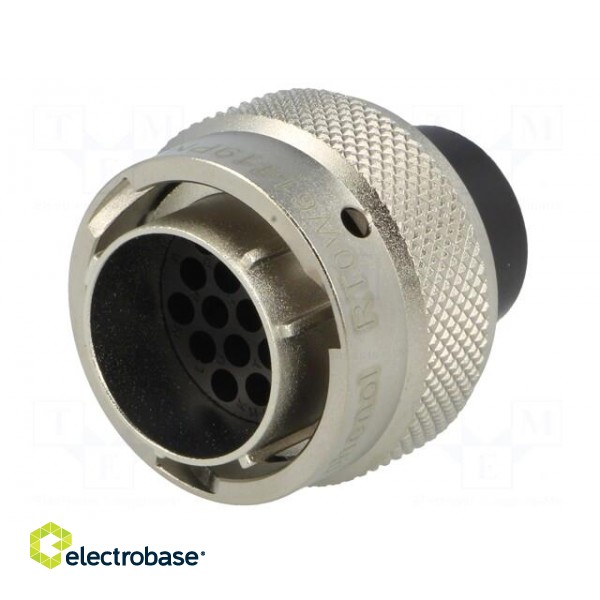 Connector: circular | plug | for cable | PIN: 19 | male | w/o contacts image 6
