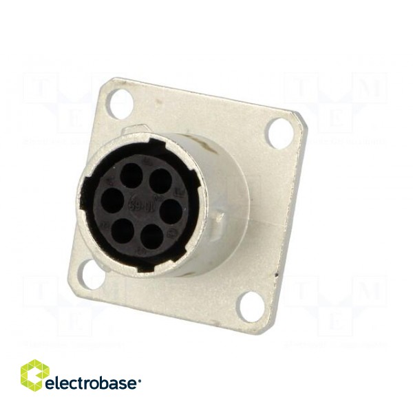 Connector: circular | Series: RT360 | socket | female | crimped | PIN: 6 image 2