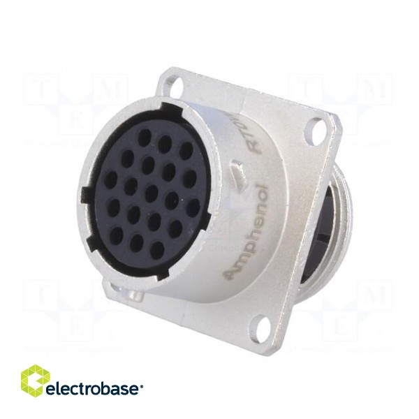 Connector: circular | Series: RT360 | socket | female | PIN: 19 | IP67 image 2