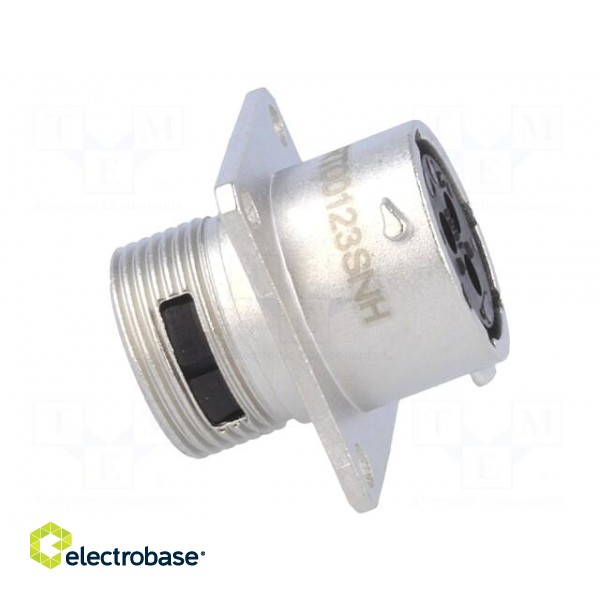 Connector: circular | Series: RT360 | socket | female | PIN: 3 | IP67 image 7