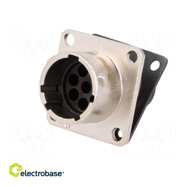 Connector: circular | Series: RT360 | socket | male | crimped | PIN: 8 image 2
