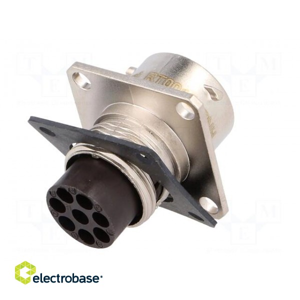Connector: circular | Series: RT360 | socket | male | crimped | PIN: 8 фото 6