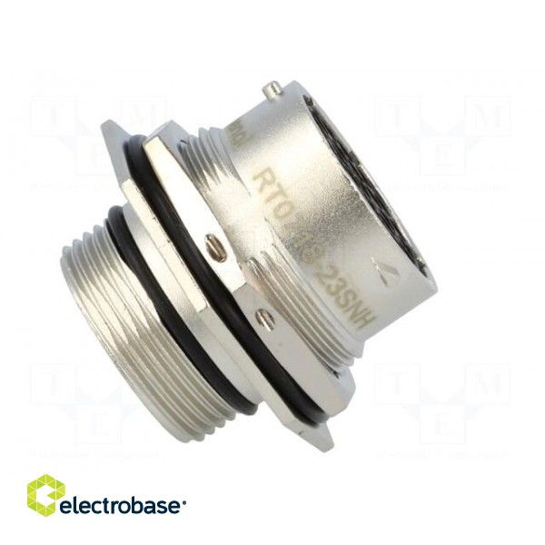 Connector: circular | socket,plug | PIN: 23 | female | crimped | RT360 image 7