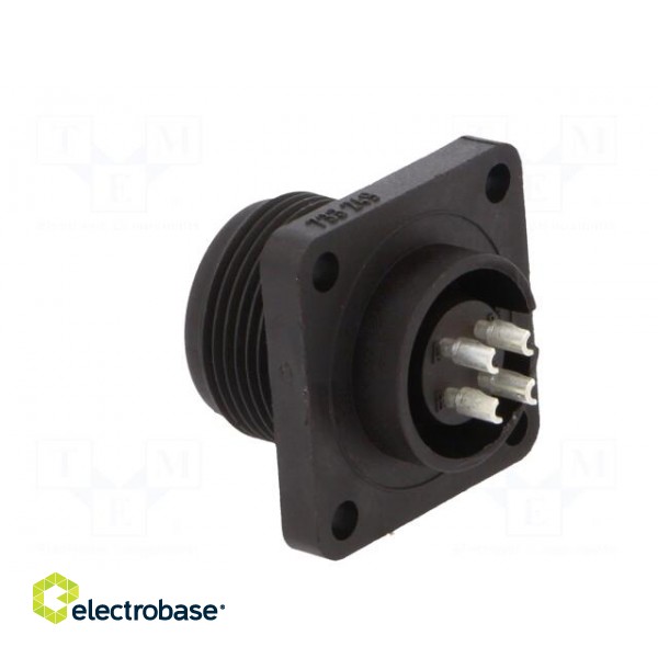 Connector: circular | socket | Series: CM | IP67 | PIN: 4 | male | 10A | 50V image 4