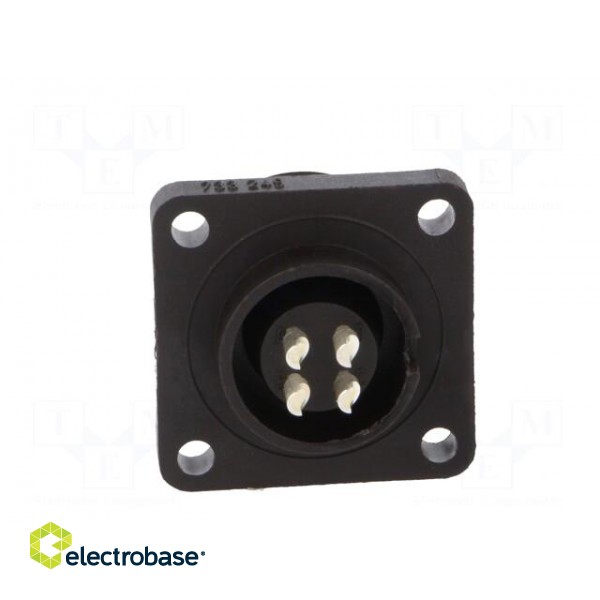 Connector: circular | socket | Series: CM | IP67 | PIN: 4 | male | 10A | 50V image 5