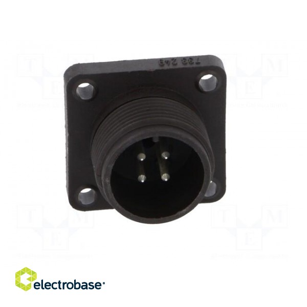 Connector: circular | socket | Series: CM | IP67 | PIN: 4 | male | 10A | 50V image 9