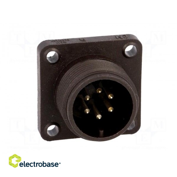 Connector: circular | socket | Series: CM | IP67 | PIN: 6 | male | 10A | 50V image 9