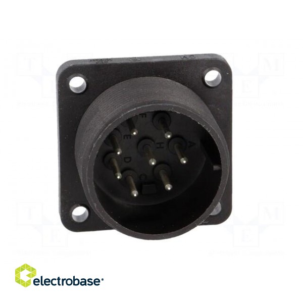Connector: circular | socket | Series: CM | IP67 | PIN: 8 | male | 10A | 50V image 9
