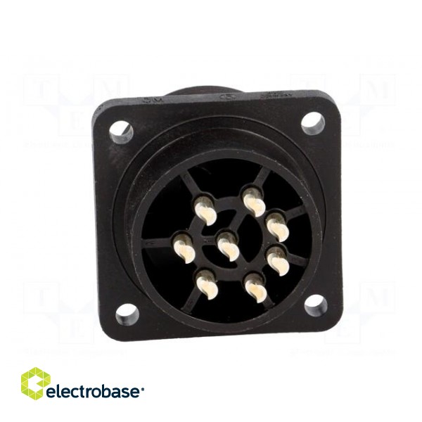 Connector: circular | socket | Series: CM | IP67 | PIN: 8 | male | 10A | 50V image 5