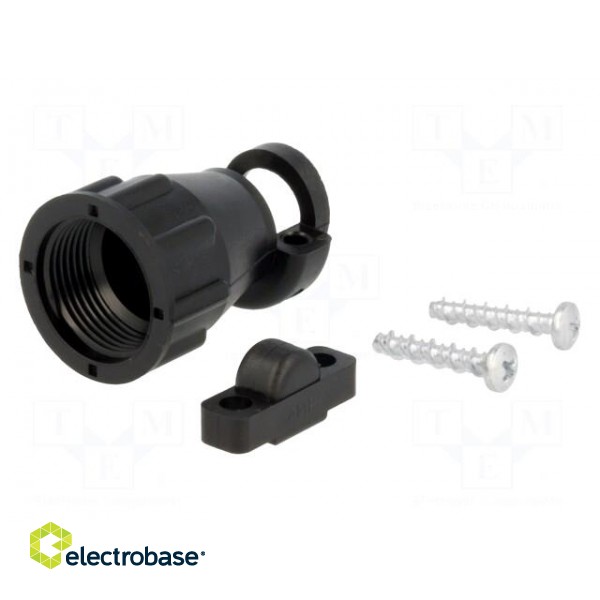 Cable hood and fastener | CPC | Case: size 11 | 8.3mm | straight paveikslėlis 1