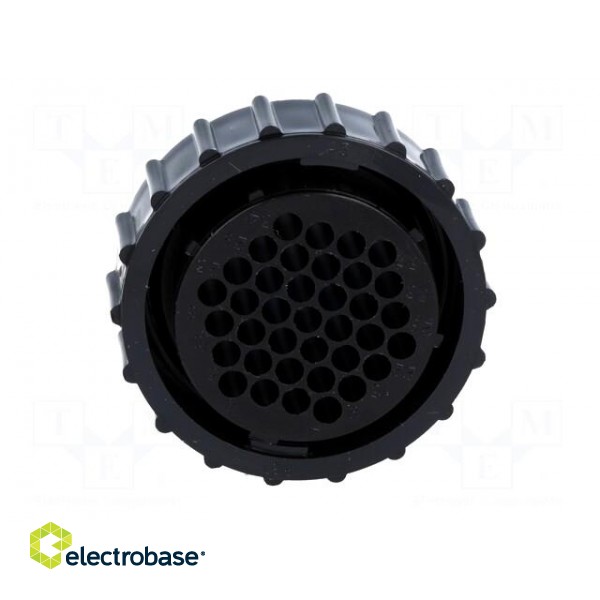 Connector: circular | plug | female | PIN: 37 | w/o contacts | for cable paveikslėlis 9