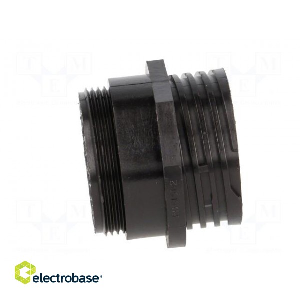 Connector: circular | plug | male | PIN: 37 | w/o contacts | for cable image 7